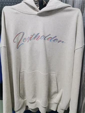 Толстовка с вышитым принтом